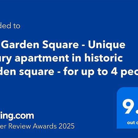 The Garden Square - Unique Luxury Apartment In Historic Garden Square - Ideal For 2 People York Kültér fotó